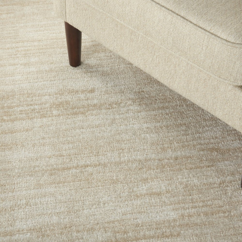 4' X 6' Beige And Ivory Indoor Outdoor Area Rug
