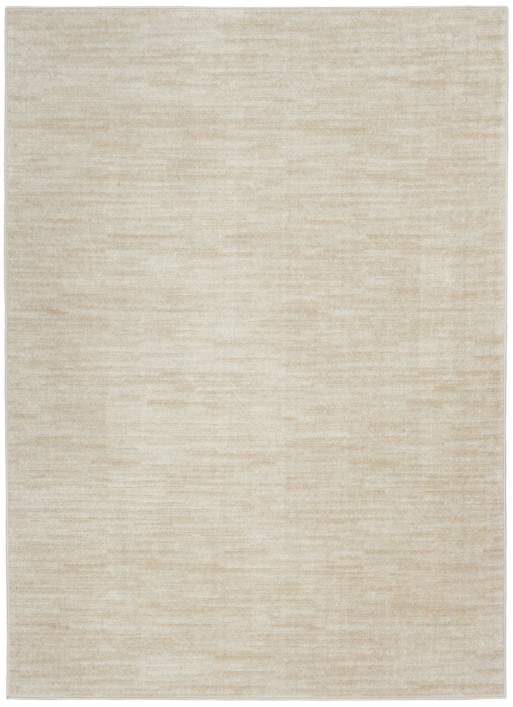 5' X 7' Beige And Ivory Indoor Outdoor Area Rug