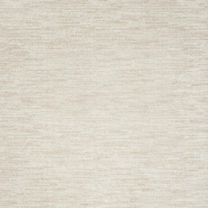 8' X 10' Beige And Ivory Indoor Outdoor Area Rug