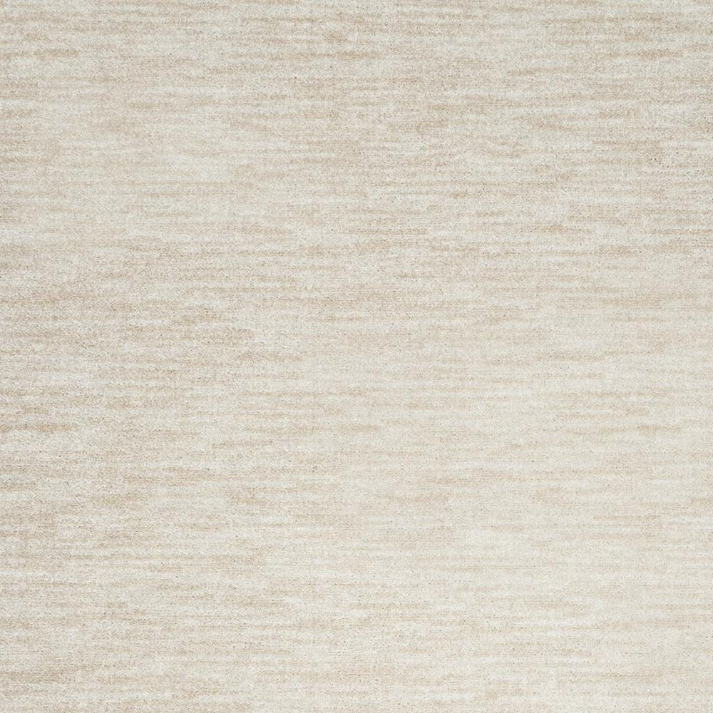 9' X 12' Beige And Ivory Indoor Outdoor Area Rug
