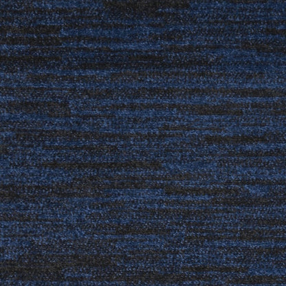 6' Midnight Blue Stain Resistant Indoor Outdoor Runner Rug