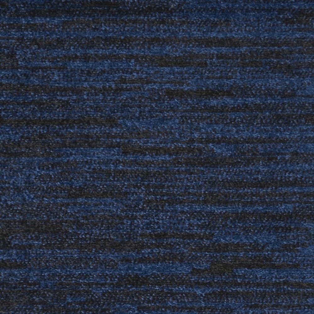10' Midnight Blue Indoor Outdoor Runner Rug