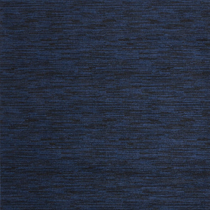 7' Midnight Blue Square Indoor Outdoor Area Rug