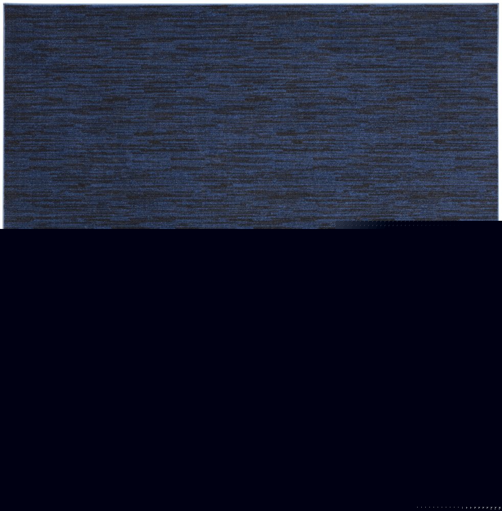 9' Blue Square Indoor Outdoor Area Rug