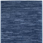 6' Navy Blue Indoor Outdoor Runner Rug