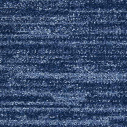 4' Blue Round Indoor Outdoor Area Rug