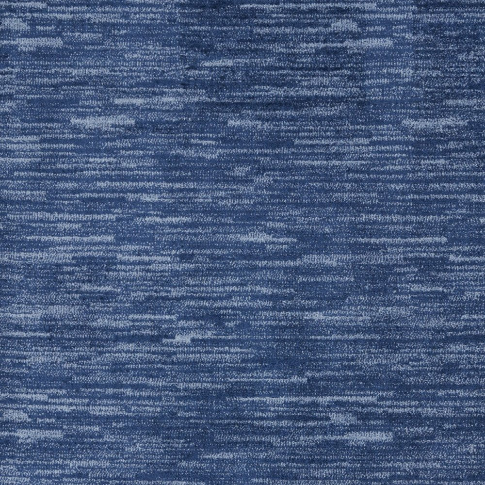 5' X 7' Blue Indoor Outdoor Area Rug