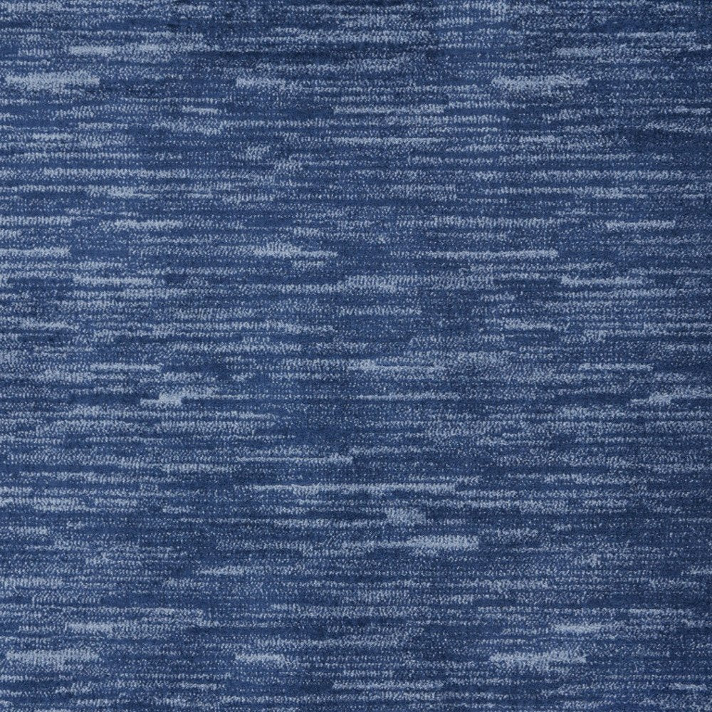 6' X 9' Blue Indoor Outdoor Area Rug