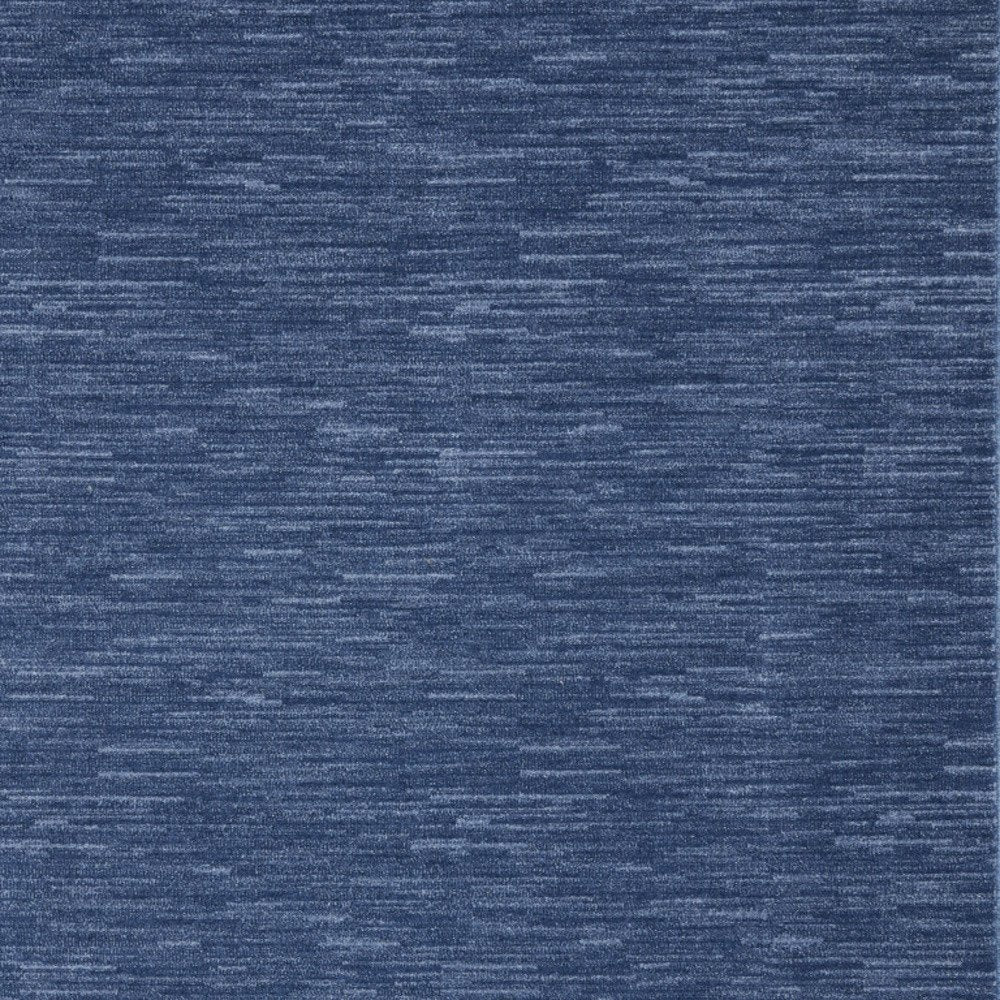 7' X 10' Blue Indoor Outdoor Area Rug