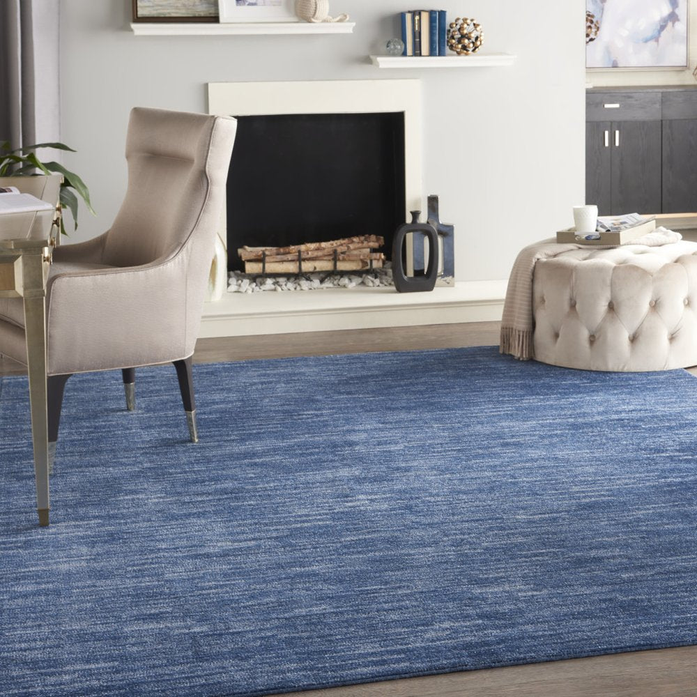7' X 10' Blue Indoor Outdoor Area Rug
