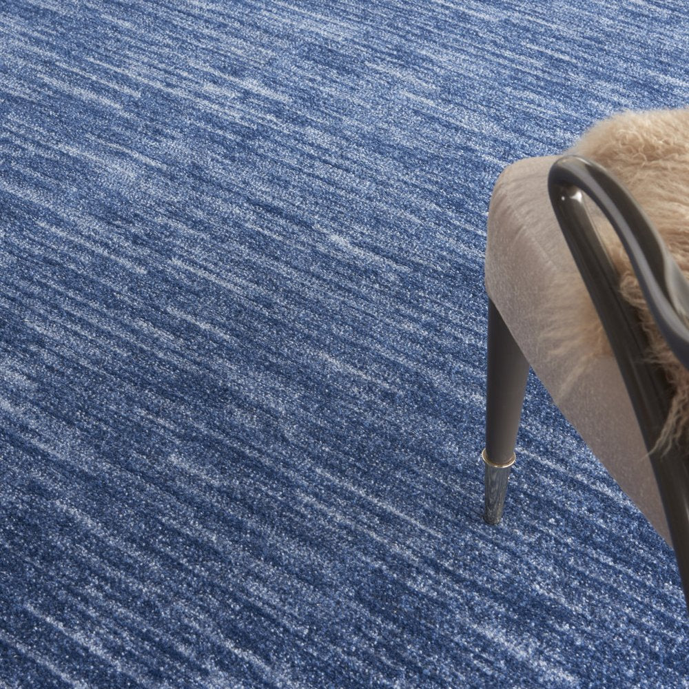 7' X 10' Blue Indoor Outdoor Area Rug