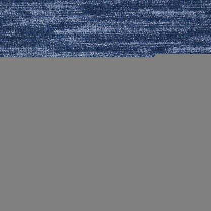 8' X 8' Blue Round Indoor Outdoor Area Rug