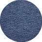 8' X 8' Blue Round Indoor Outdoor Area Rug
