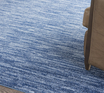 9' Blue Square Indoor Outdoor Area Rug