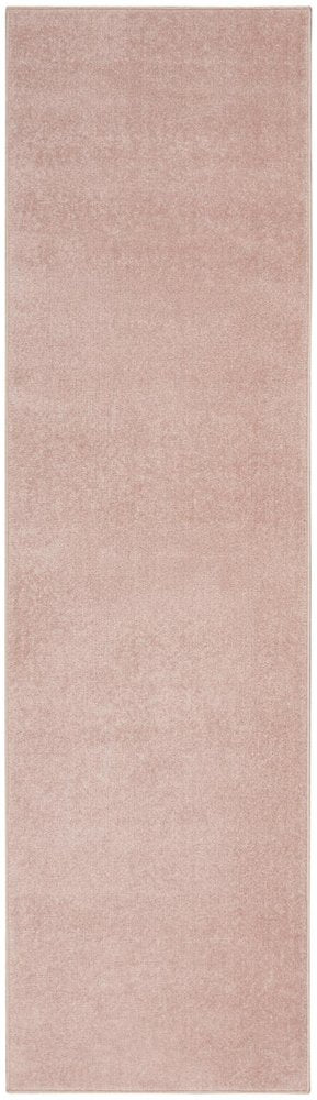 8' Pink Indoor Outdoor Runner Rug