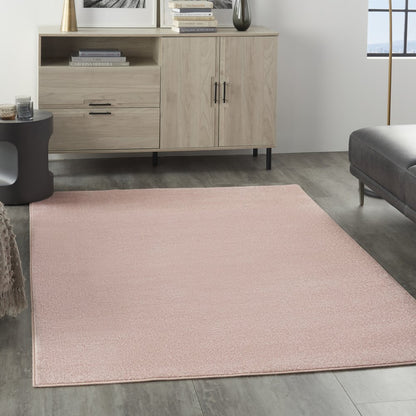 5' X 7' Pink Indoor Outdoor Area Rug