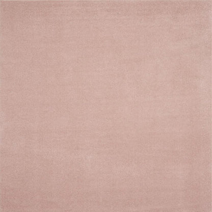 7' Pink Square Indoor Outdoor Area Rug