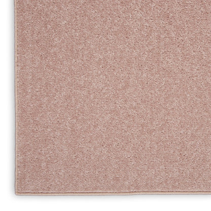 7' Pink Square Indoor Outdoor Area Rug