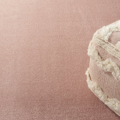 7' Pink Square Indoor Outdoor Area Rug