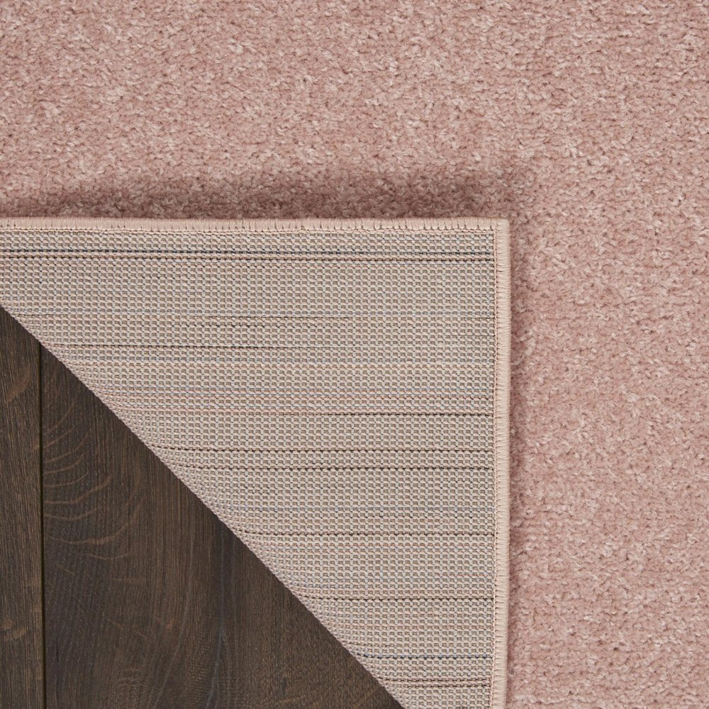 7' Pink Square Indoor Outdoor Area Rug