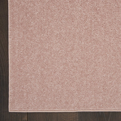 7' Pink Square Indoor Outdoor Area Rug