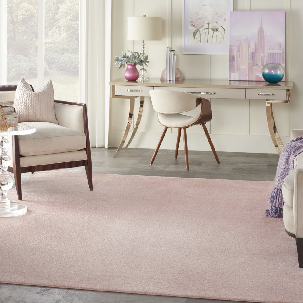 8' X 10' Pink Indoor Outdoor Area Rug