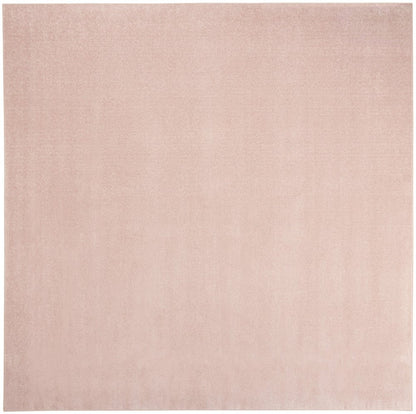 9' Pink Square Indoor Outdoor Area Rug