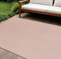 9' X 12' Pink Indoor Outdoor Area Rug