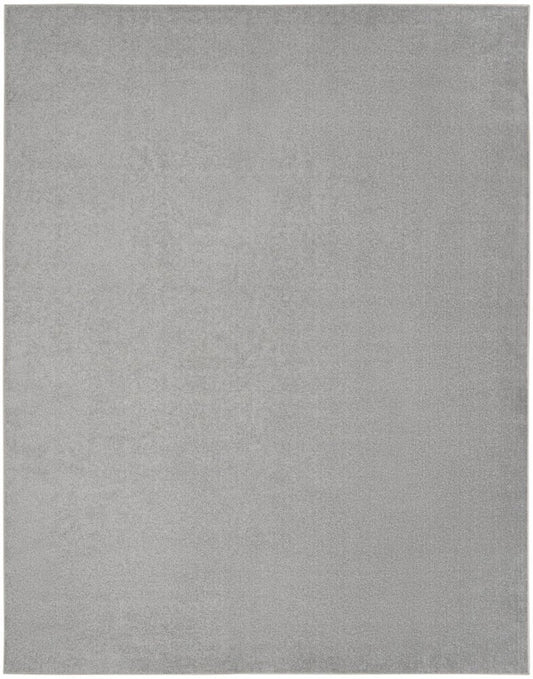 10' X 14' Gray Indoor Outdoor Area Rug