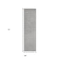 6' Gray Indoor Outdoor Runner Rug