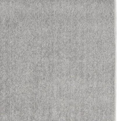 6' Gray Indoor Outdoor Runner Rug