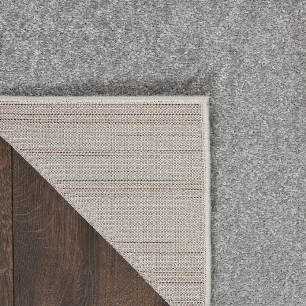 6' Gray Indoor Outdoor Runner Rug