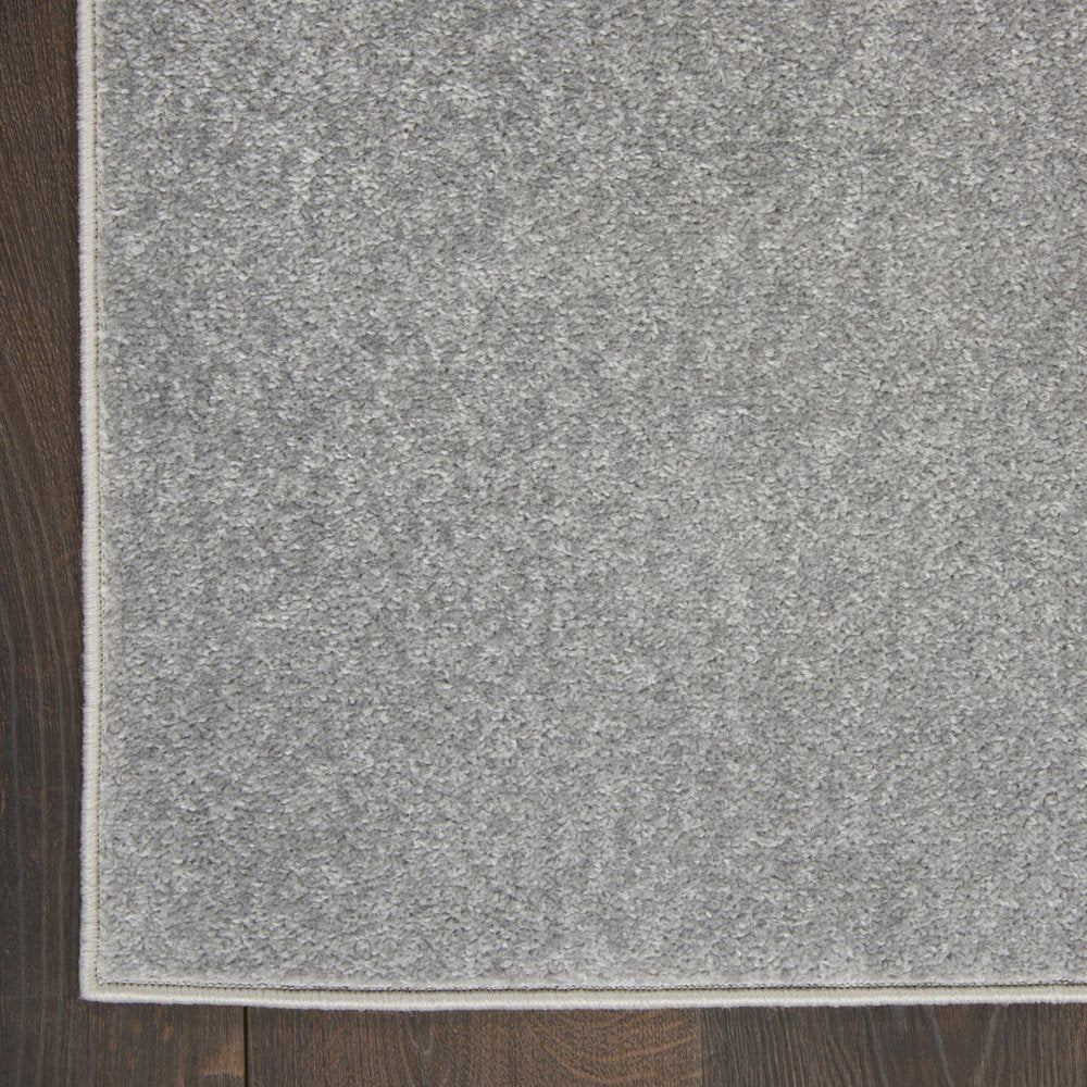 6' Gray Indoor Outdoor Runner Rug