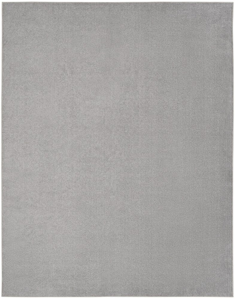 8' X 10' Gray Indoor Outdoor Area Rug