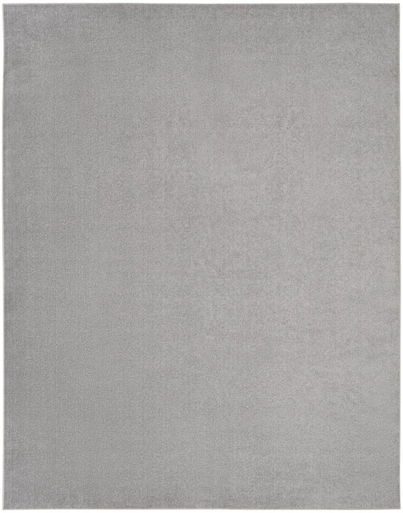 9' X 12' Gray Indoor Outdoor Area Rug