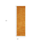6' Orange Indoor Outdoor Runner Rug