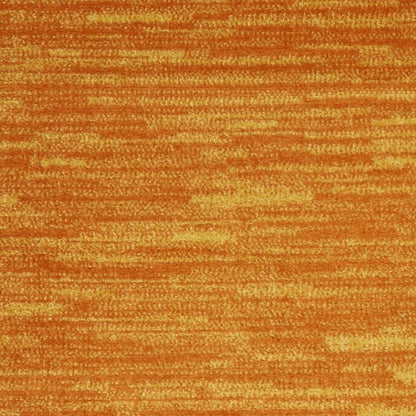 6' Orange Indoor Outdoor Runner Rug