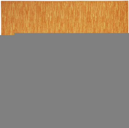 7' Orange Square Indoor Outdoor Area Rug