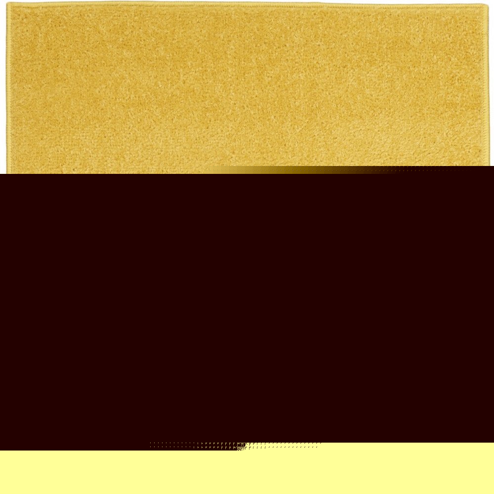 6' Yellow Indoor Outdoor Runner Rug