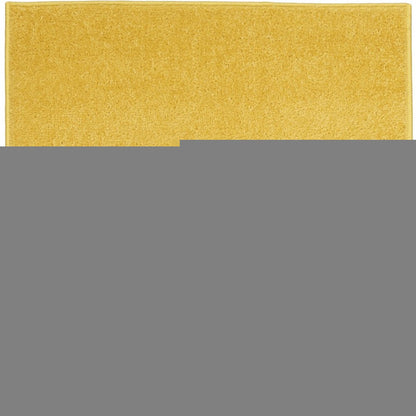 6' Yellow Indoor Outdoor Runner Rug