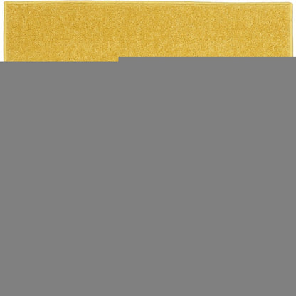 8' Yellow Indoor Outdoor Runner Rug