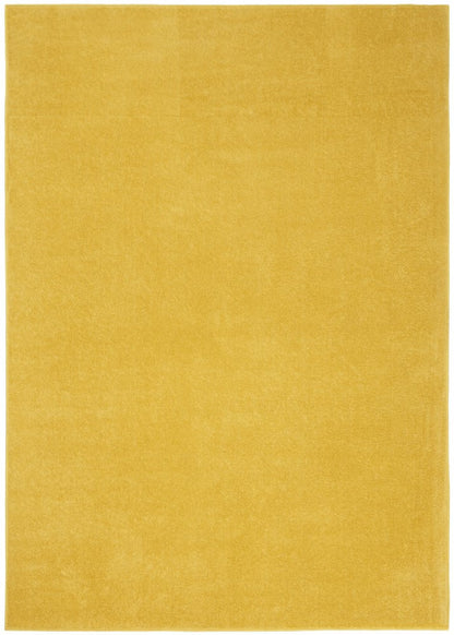 4' X 6' Yellow Indoor Outdoor Area Rug