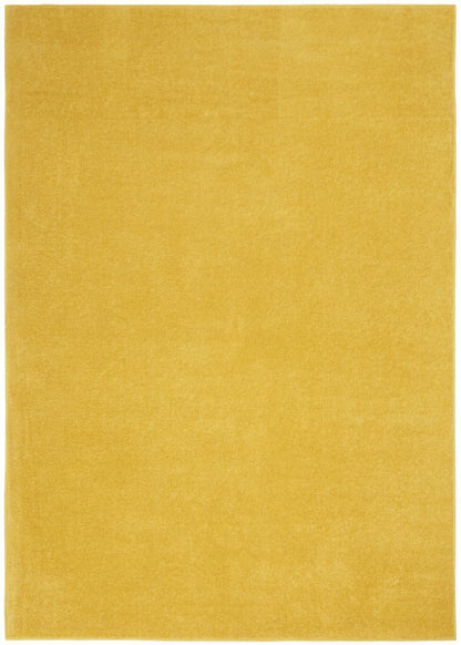 4' X 6' Yellow Indoor Outdoor Area Rug