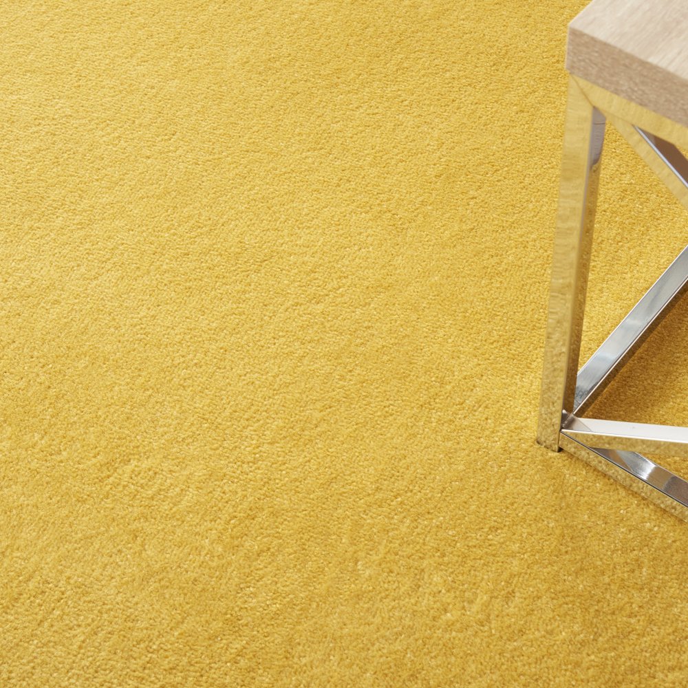 5' X 7' Yellow Indoor Outdoor Area Rug