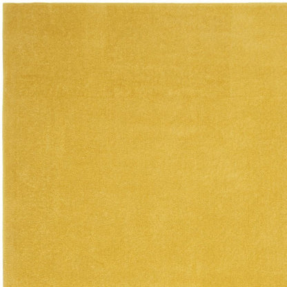 6' X 9' Yellow Indoor Outdoor Area Rug