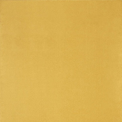7' X 10' Yellow Indoor Outdoor Area Rug