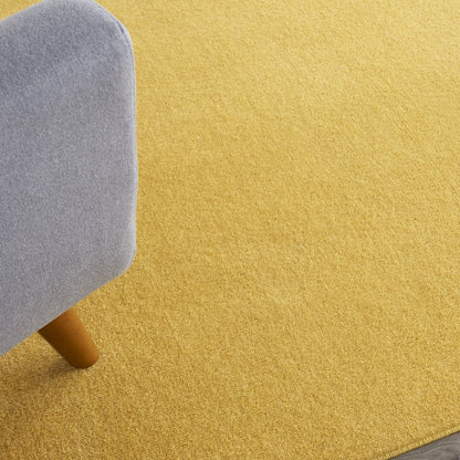 7' X 10' Yellow Indoor Outdoor Area Rug