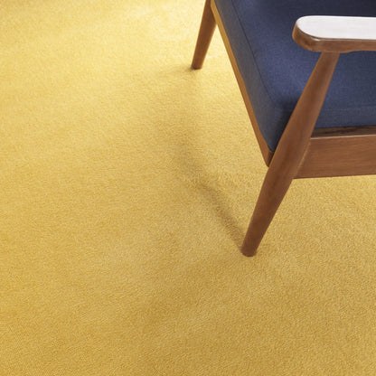 9' X 12' Yellow Indoor Outdoor Area Rug