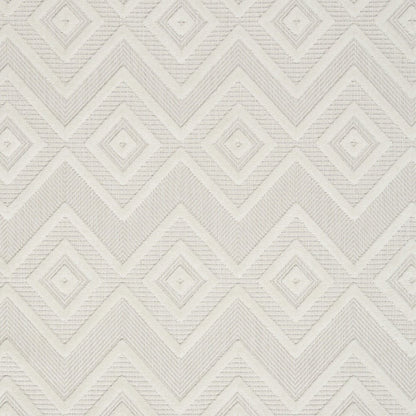 5' X 7' Ivory Indoor Outdoor Area Rug