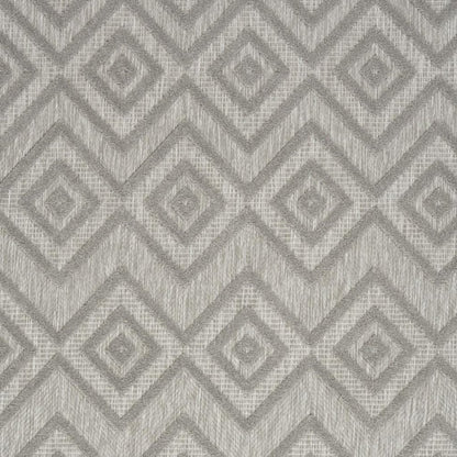 5' X 7' Gray Indoor Outdoor Area Rug